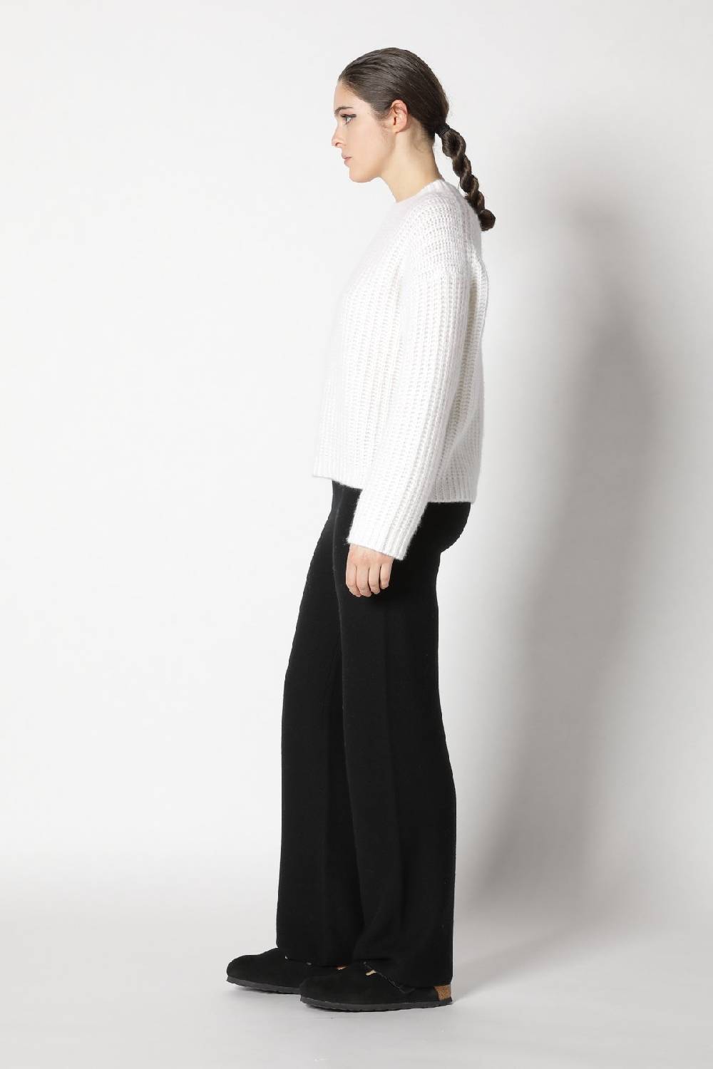 Sminfinity blurry chunky crewneck + garter palazzo pants Kauf eins, bekomm eins gratis