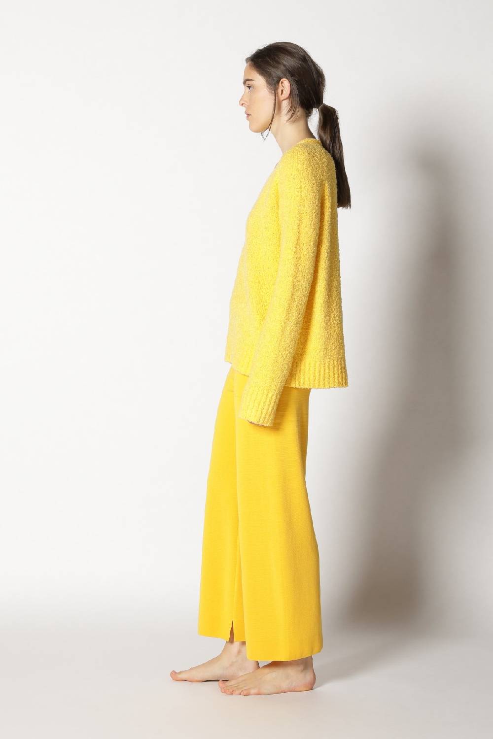Sminfinity bouclé V neck + milano culotte Neueste Stile