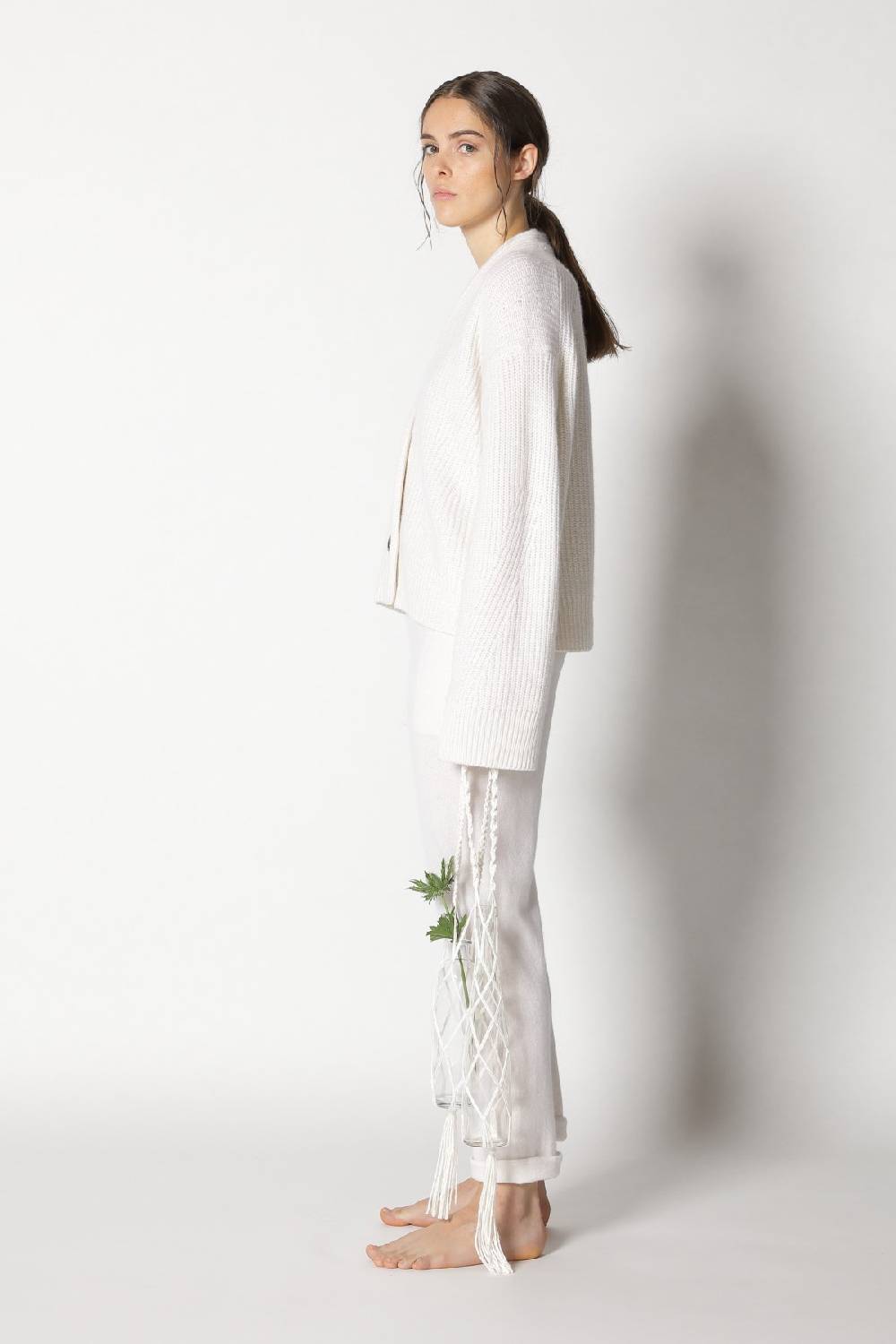Sminfinity icon rib cardigan + pure boat pants Discount Store für neue Produkte