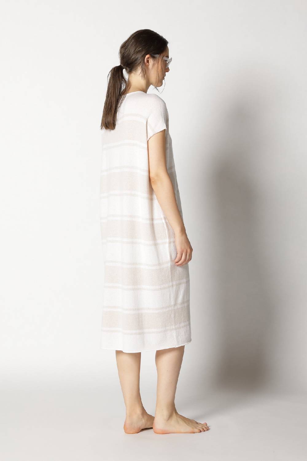 Sminfinity pure stripe tunic dress Super Rabatt