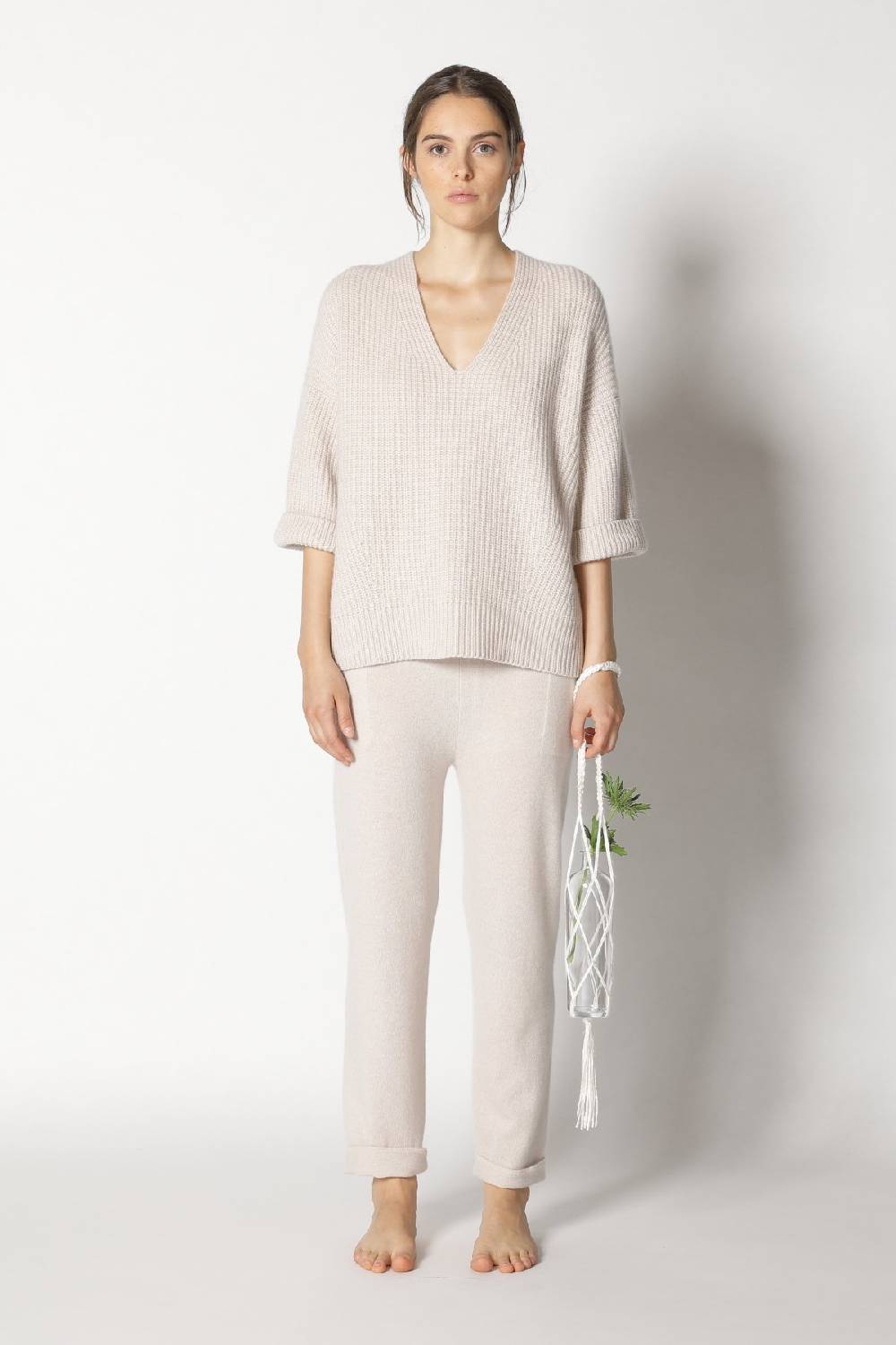Sminfinity icon rib V neck + pure boat pants Kostenloser Versand international