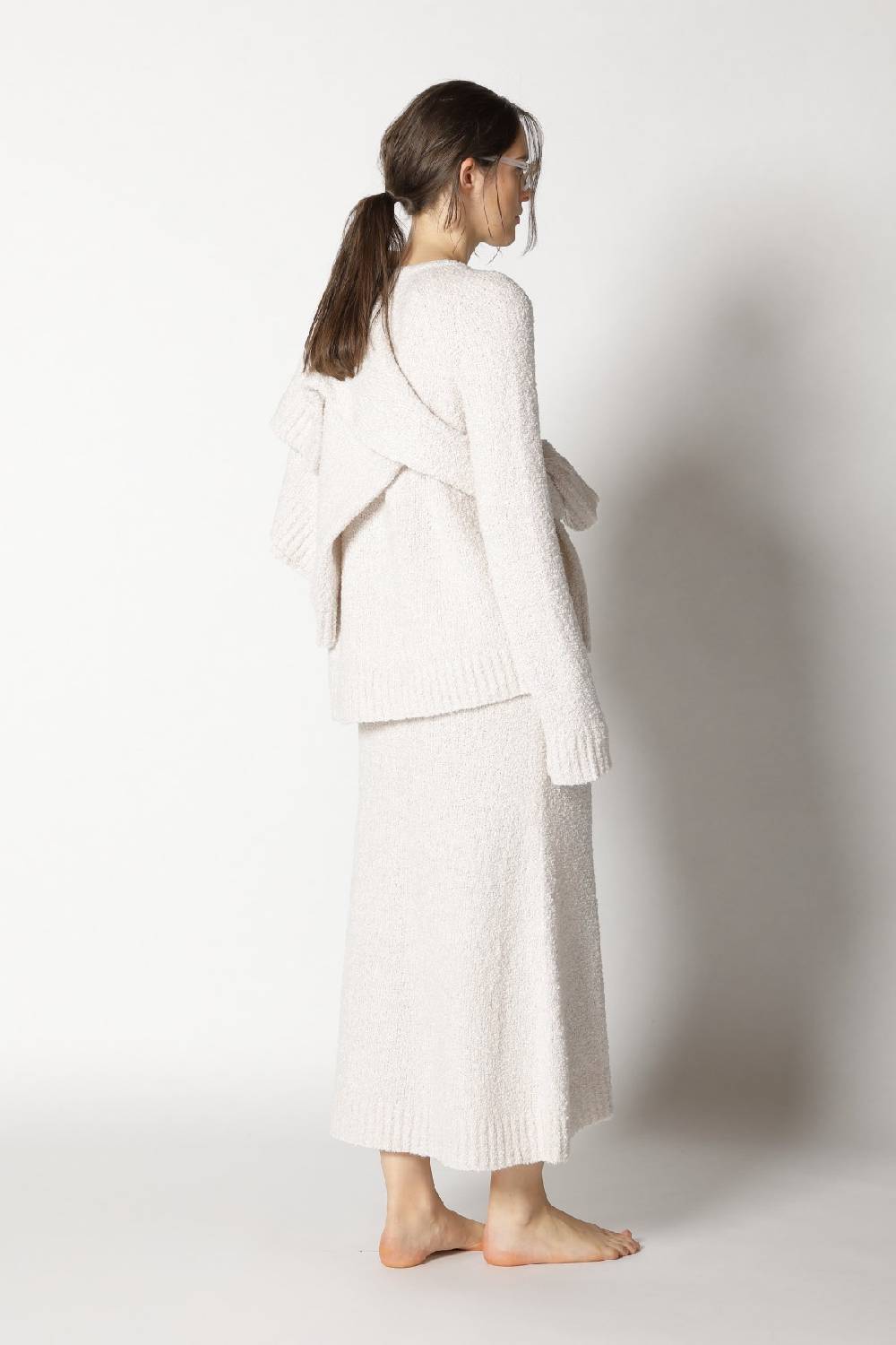 Sminfinity bouclé V neck + bouclé turtle + bouclé A skirt Speichern exportieren