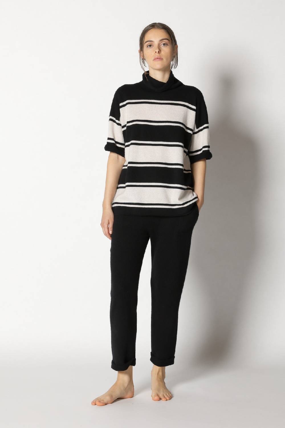 Sminfinity pure stripe turtle top + pure boat pants Online