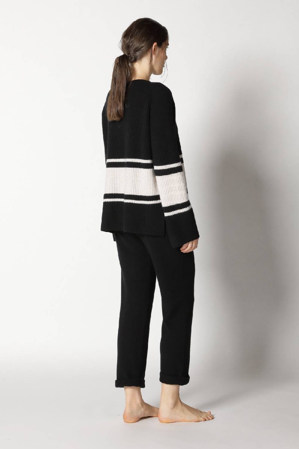Sminfinity pure triped rib jumper + pure boat pants Auslauf