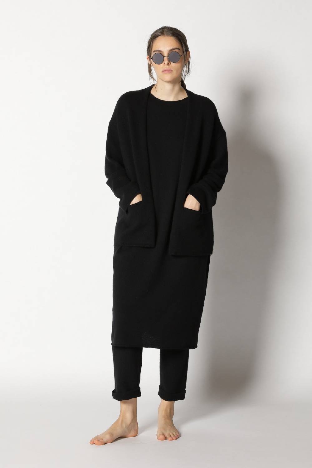 Sminfinity pure 2-ply jacket + pure tunic dress + pure boat pants Schlussverkauf