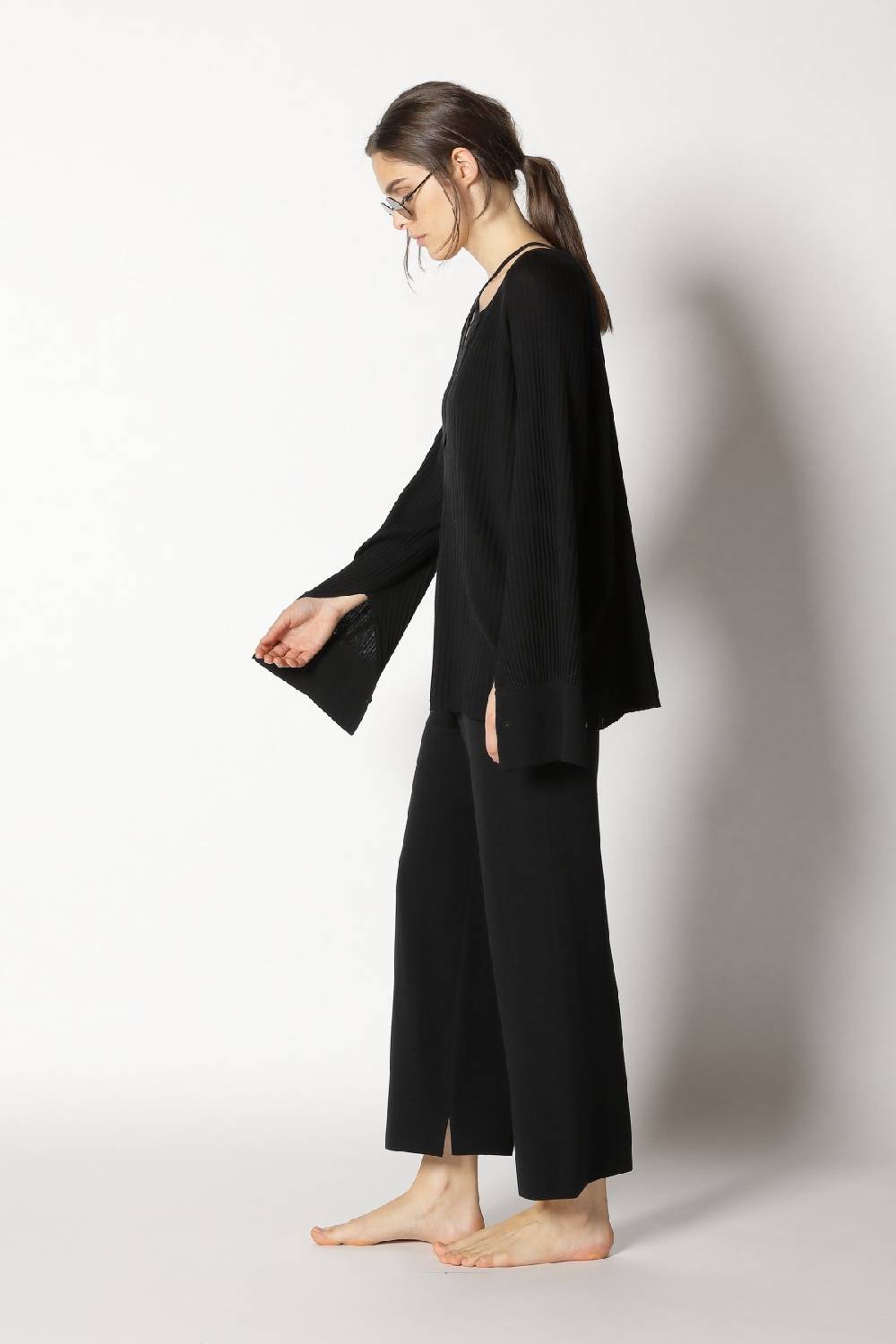 Sminfinity plissé drape tunic + milano culotte Kostenloser Versand