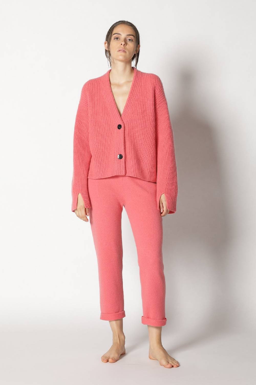 Sminfinity icon rib cardigan + pure boat pants Versandkostenfrei