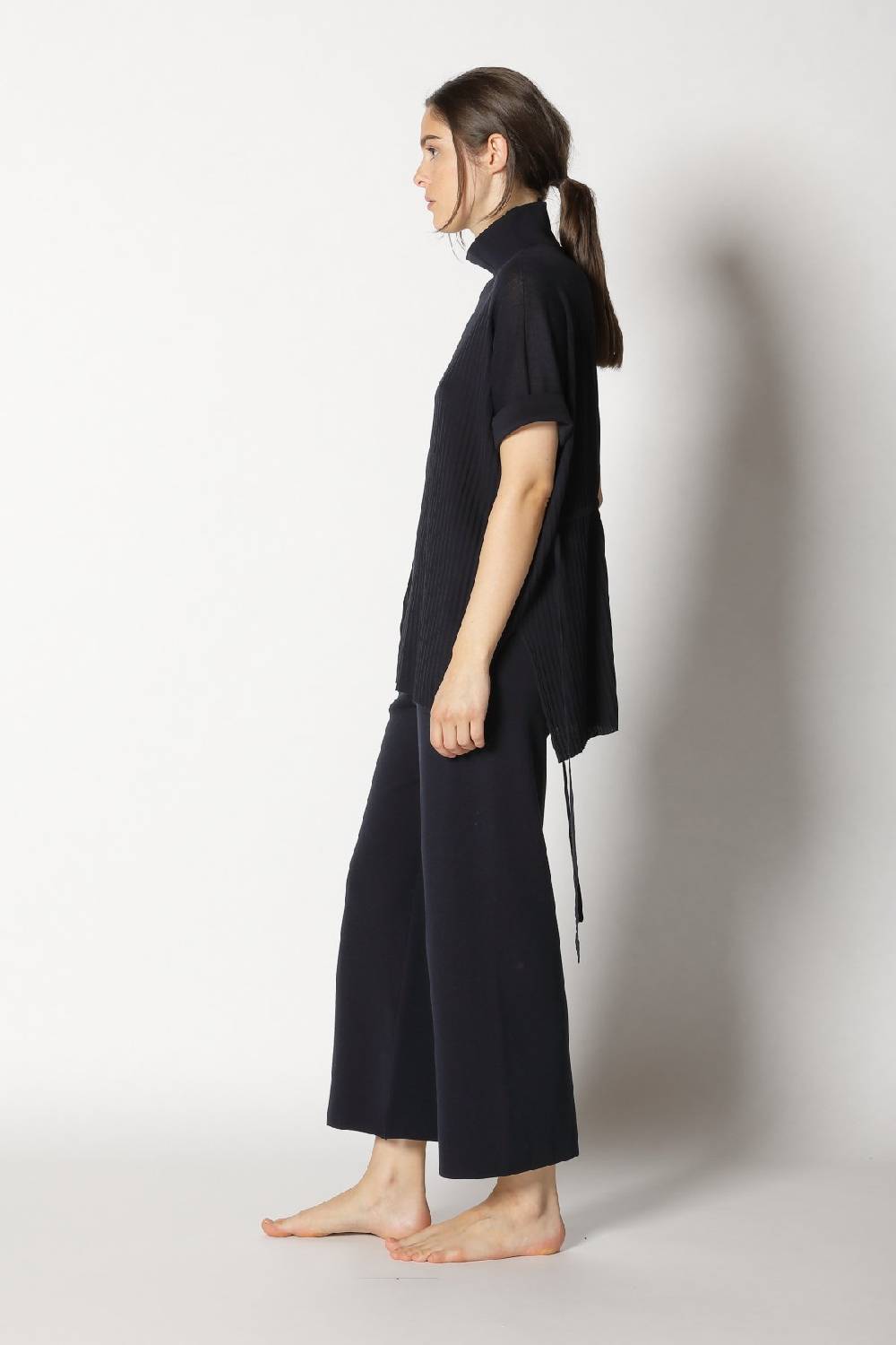 Sminfinity plissé drape top + milano culotte Großer Ausverkauf