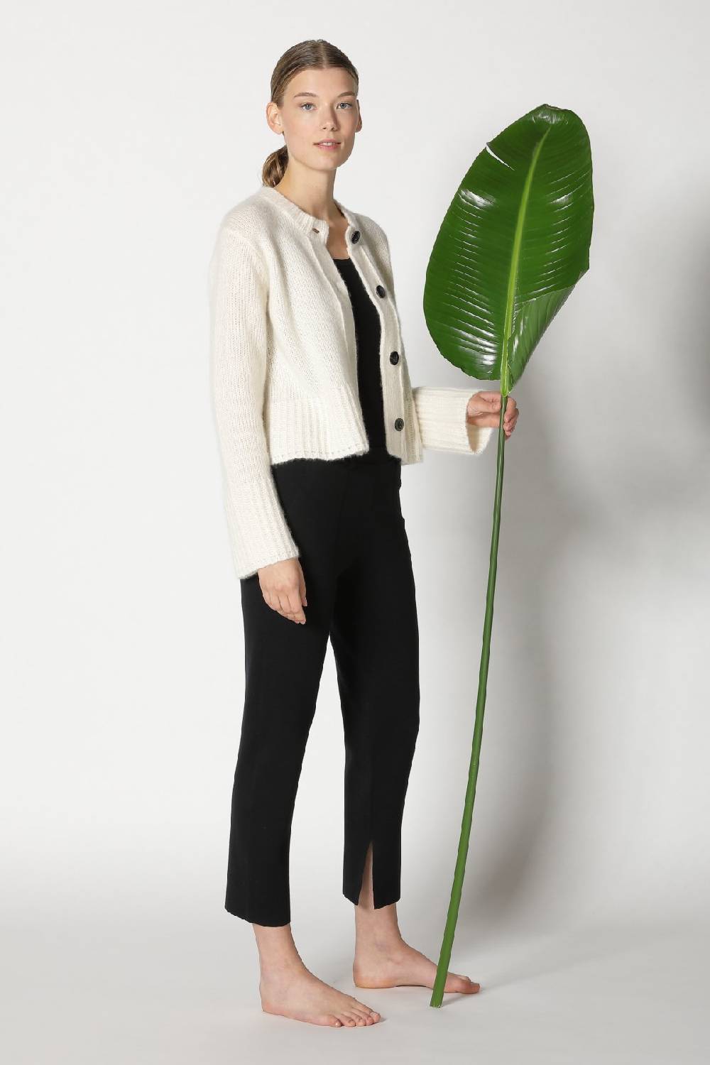 Sminfinity fluffy cropped jacket + silky cropped pants Vatertagsangebot