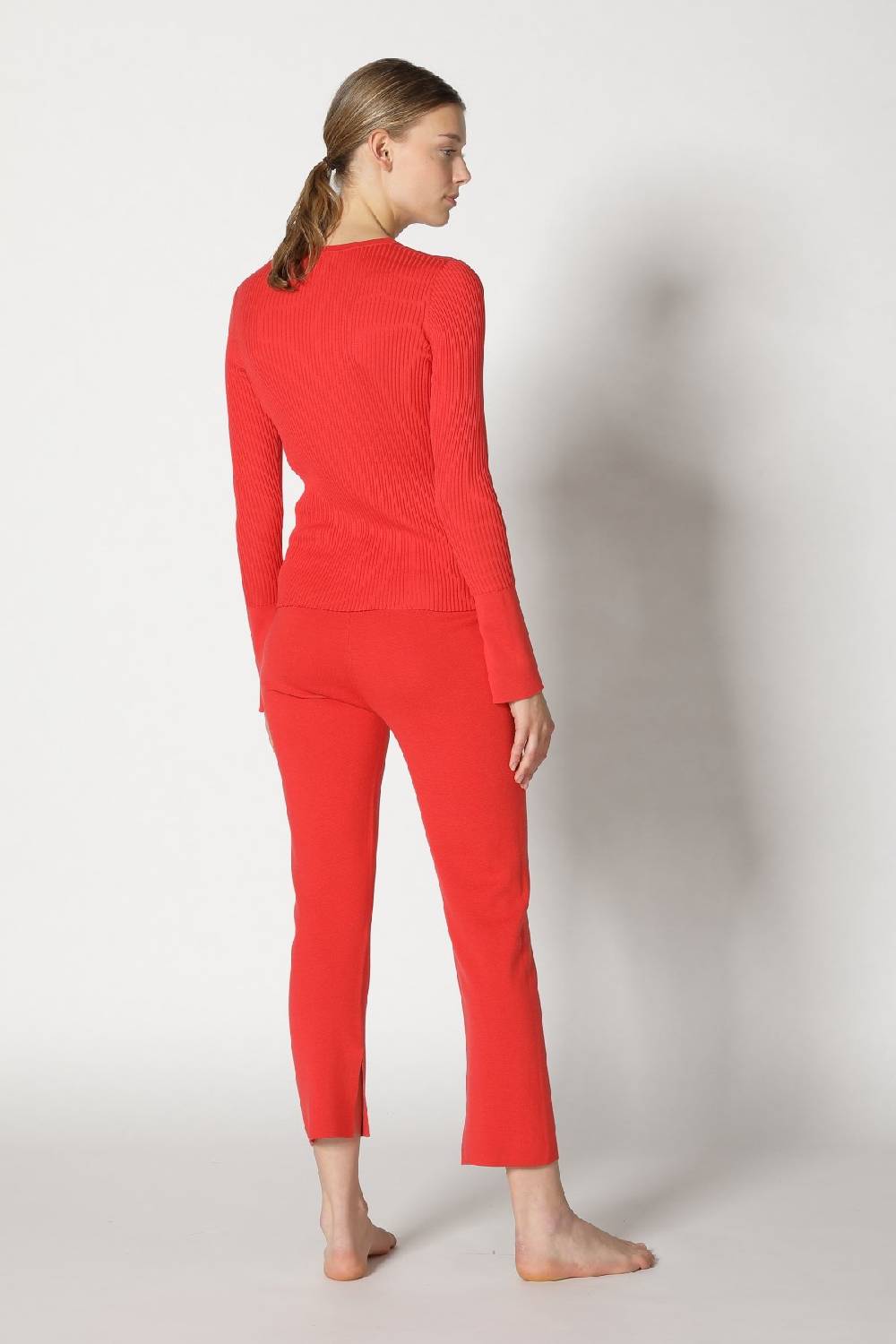 Sminfinity silky rib crew jumper Neueste Mode