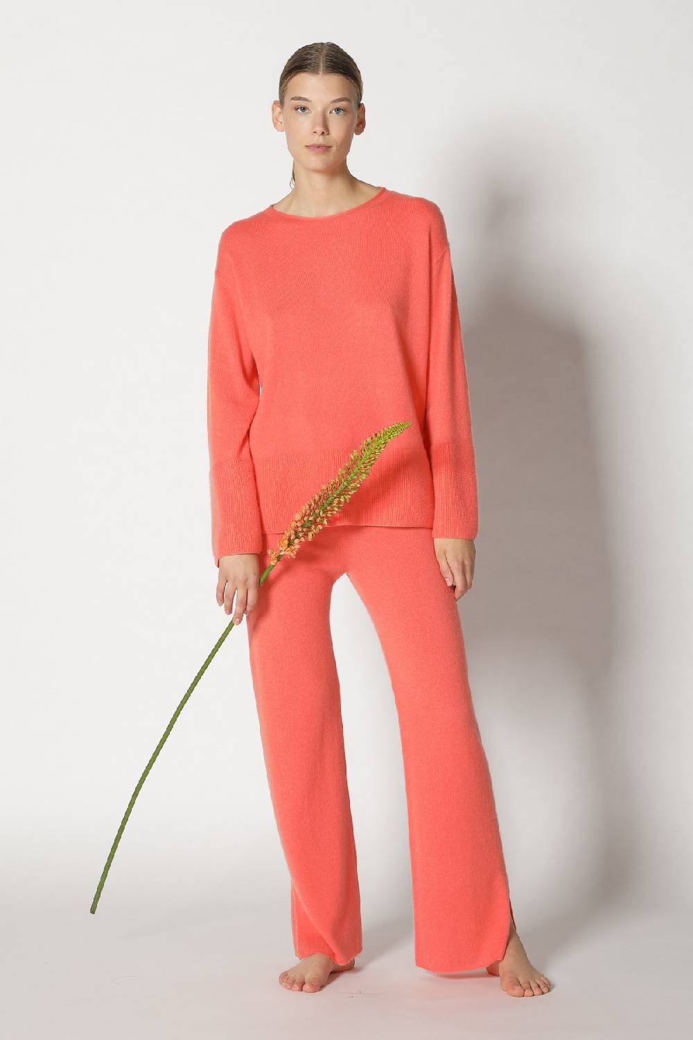 Sminfinity pure A jumper + pure slitted pants Exklusive Angebote