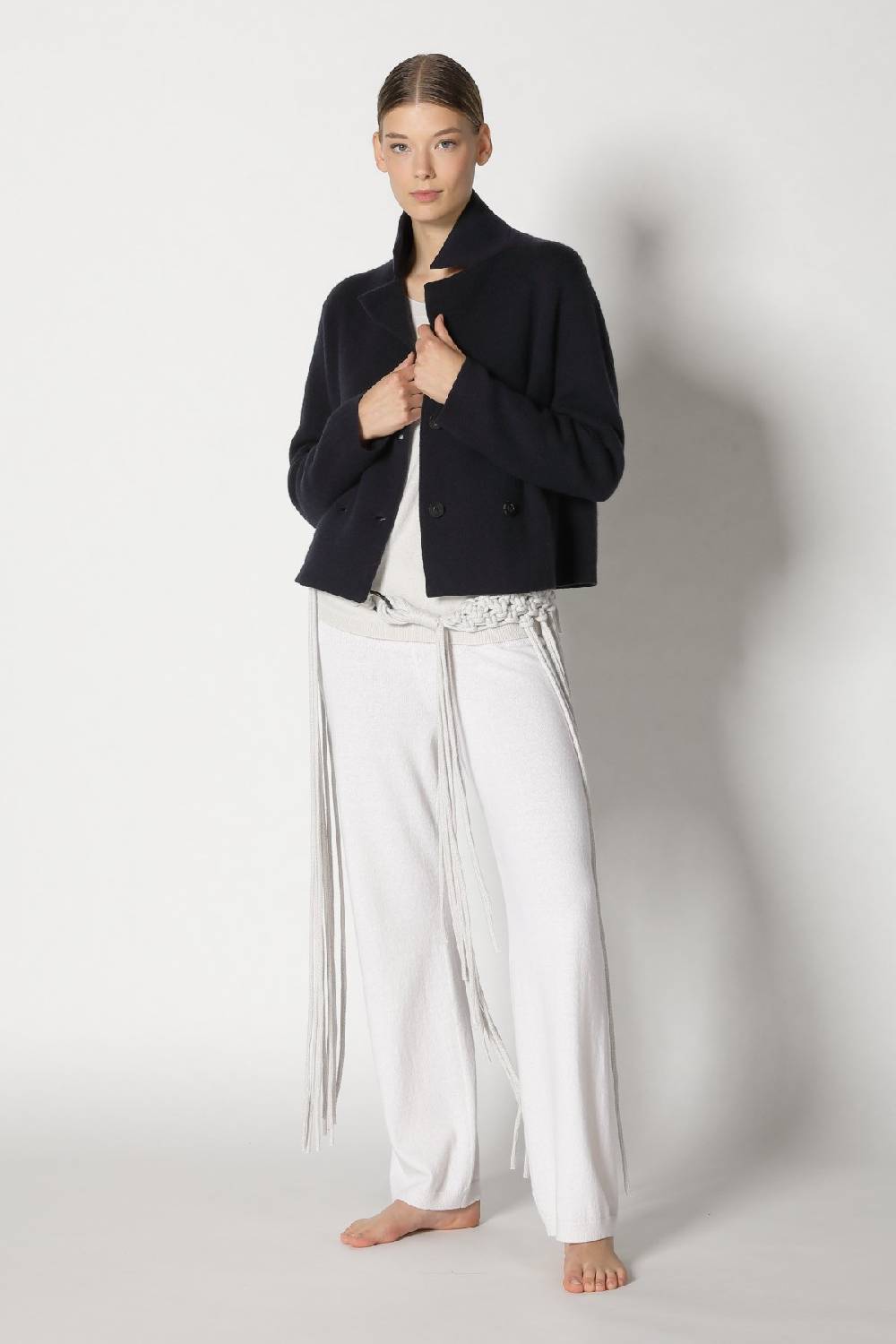 Sminfinity chilly cropped jacket + chilly pants + hang loose ring belt Riesige Ersparnisse