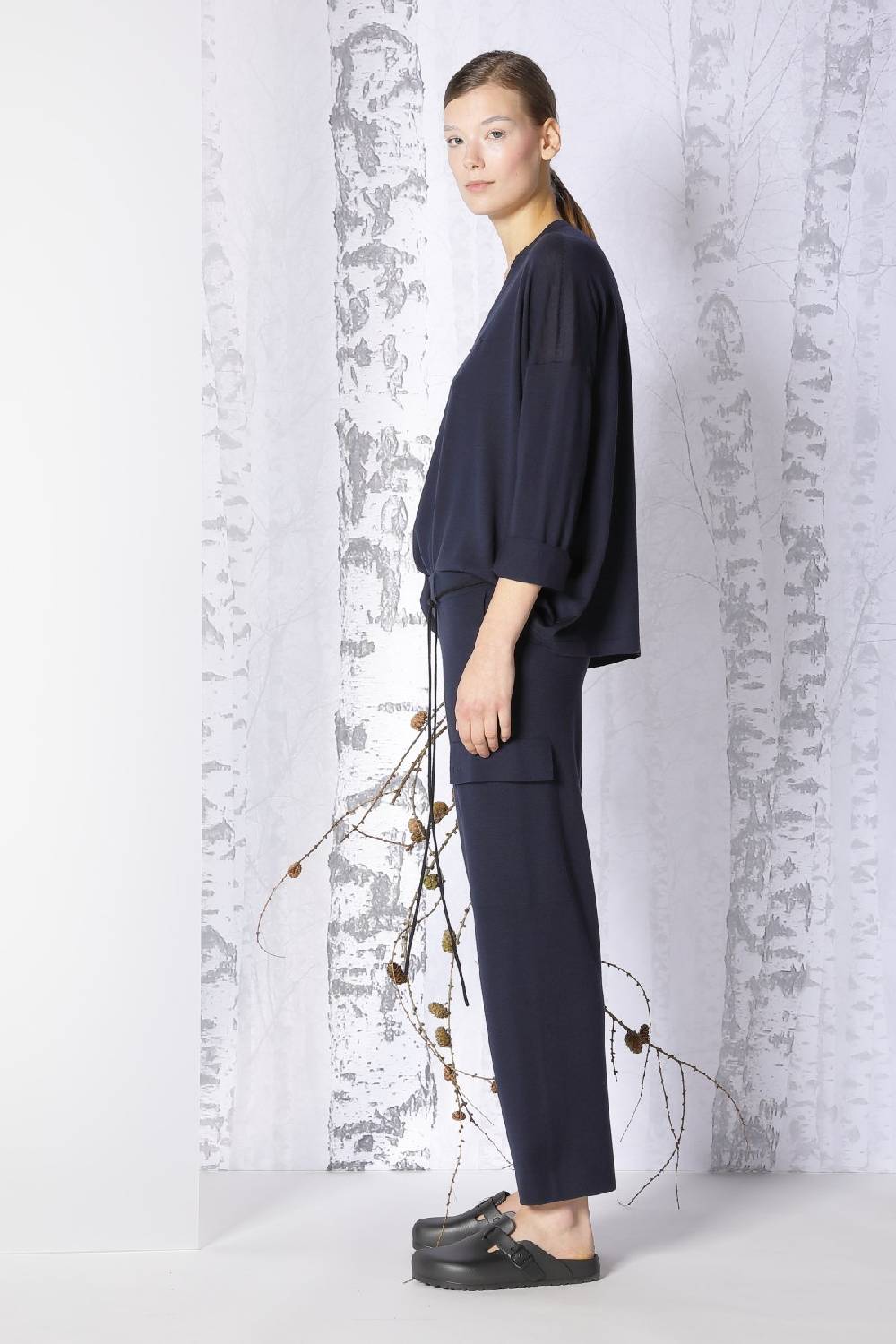 Sminfinity extrafine oversized V + milano cropped cargo pants 50% Rabatt für begrenzte Zeit