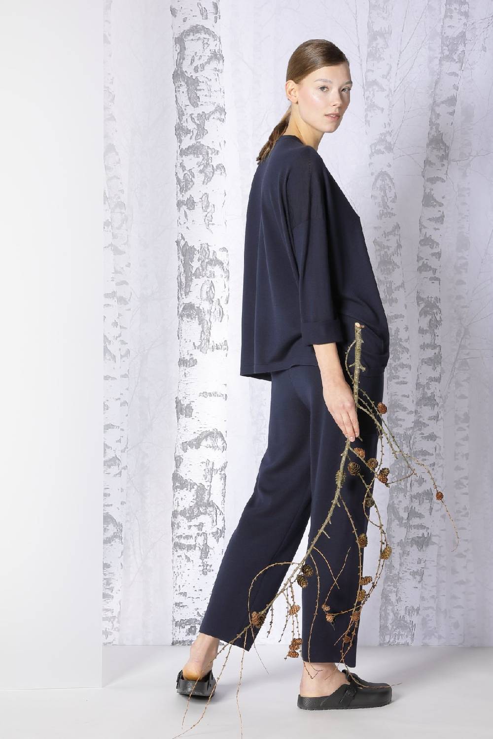Sminfinity extrafine oversized V + milano cropped cargo pants 50% Rabatt für begrenzte Zeit