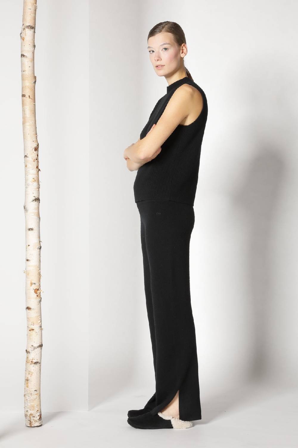 Sminfinity pure all needle top + pure slitted pants Fabrik Onlineshop