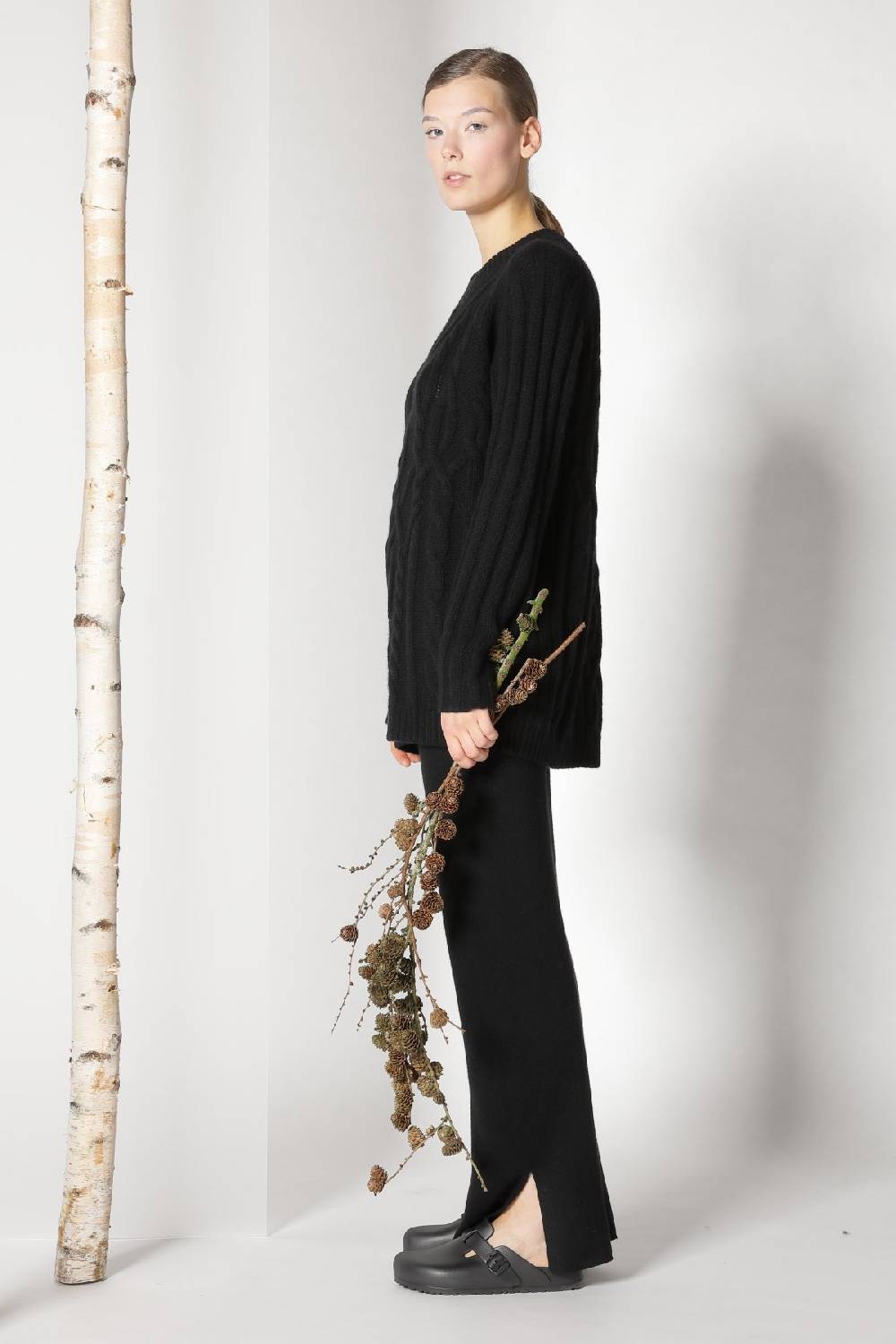 Sminfinity pure POETREE long cable jumper +  pure slitted pants Günstig kaufen