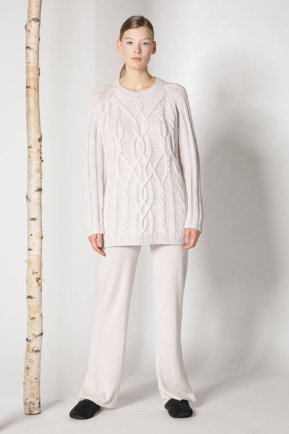 Sminfinity pure POETREE long cable jumper +  pure slitted pants Günstig kaufen