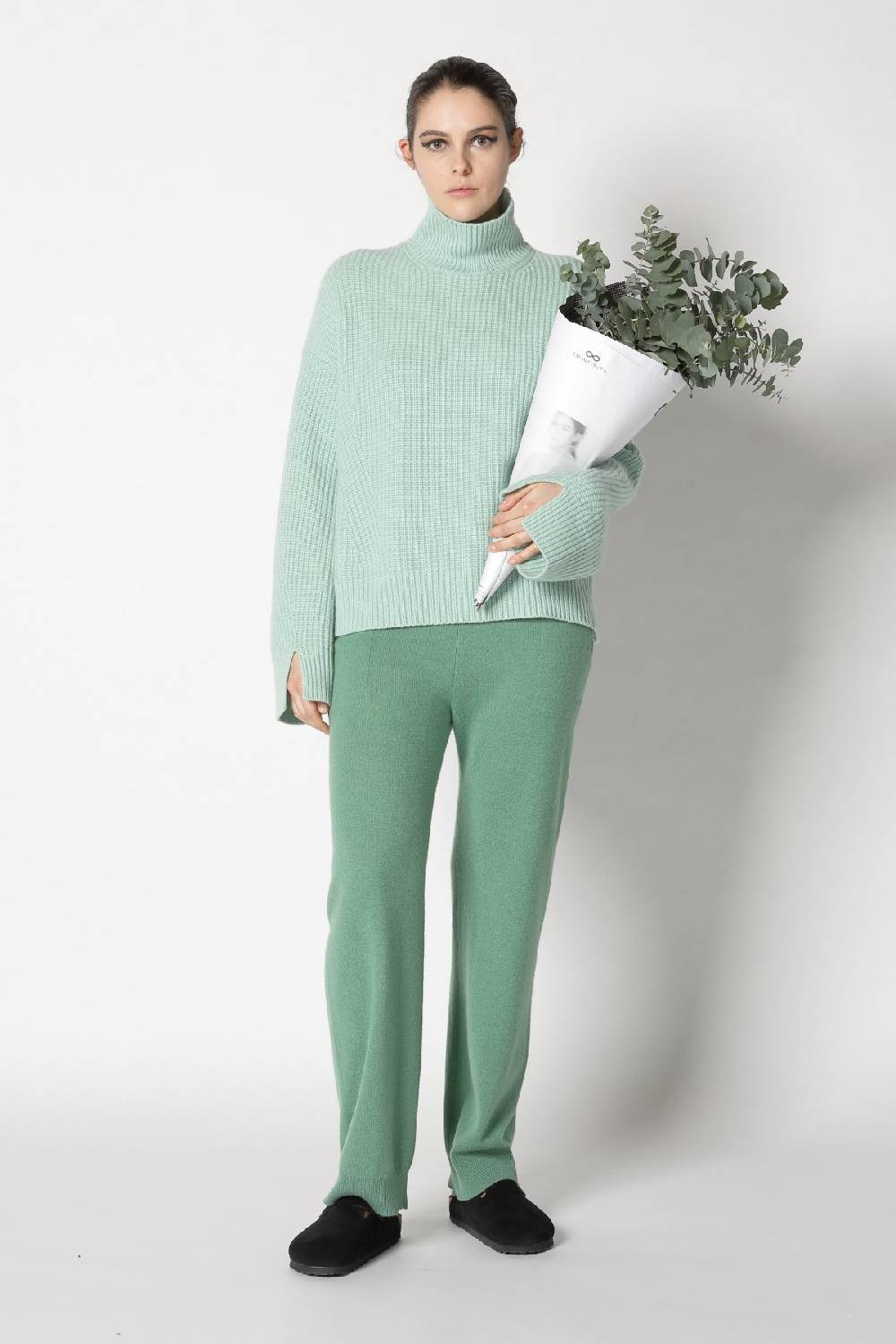 Sminfinity icon rib turtle + infinite palazzo pants Große Rabatte