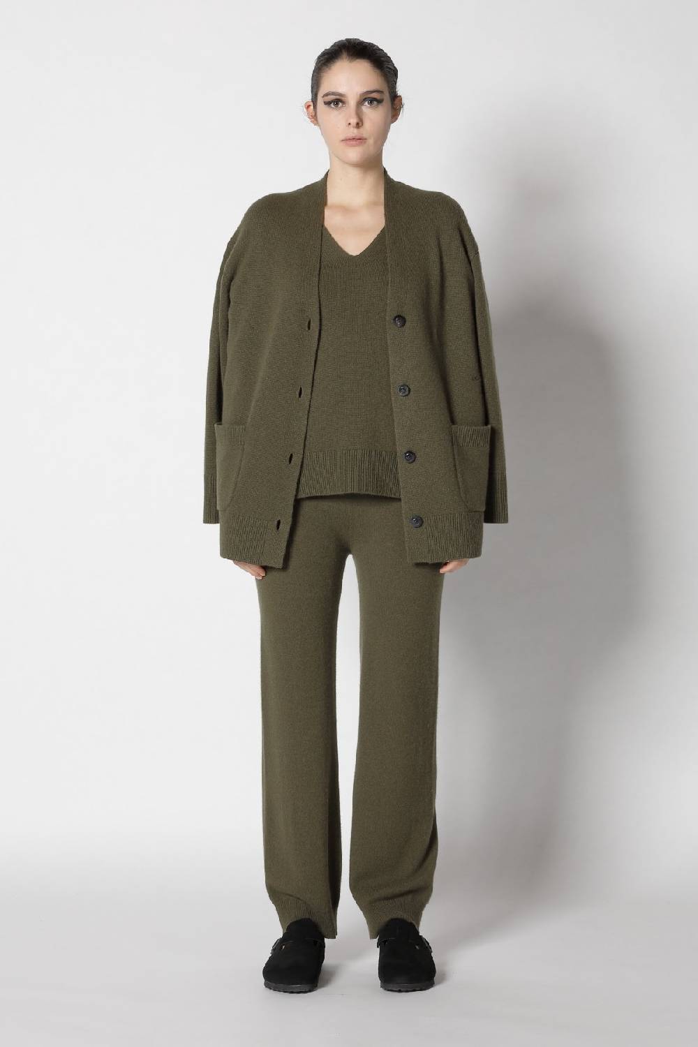 Sminfinity pure long cardy + pure V neck + infinte palazzo pants Tägliche Deals
