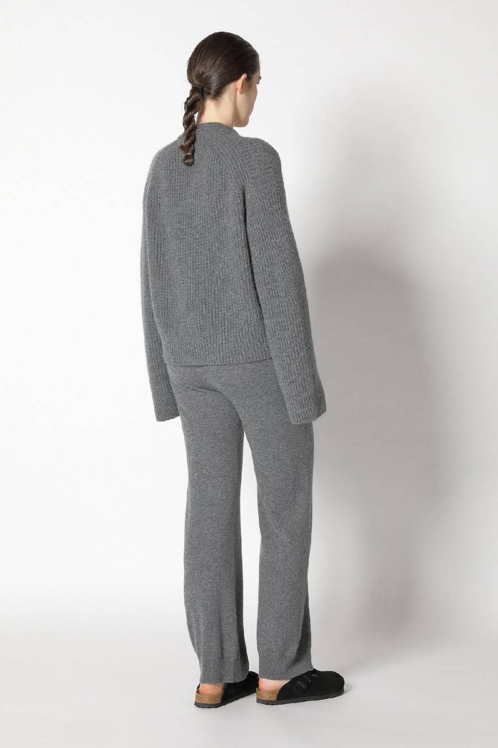 Sminfinity icon rib cardigan + infinite palazzo pants Super Sparpreis