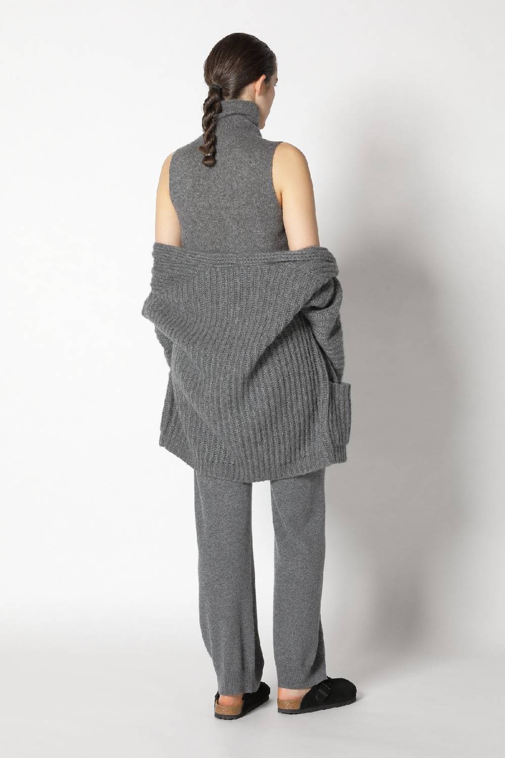 Sminfinity fluffy turtle top + fluffy rib jacket + infinite palazzo pants Letzte 3 Tage
