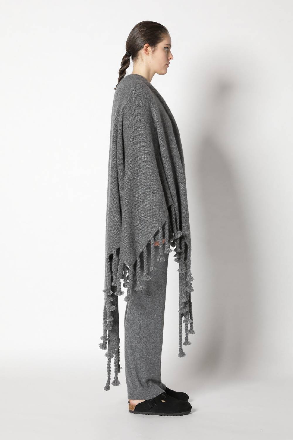 Sminfinity fluffy rib v neck + fluffy triangle + infinite palazzo pants Letzter Tag