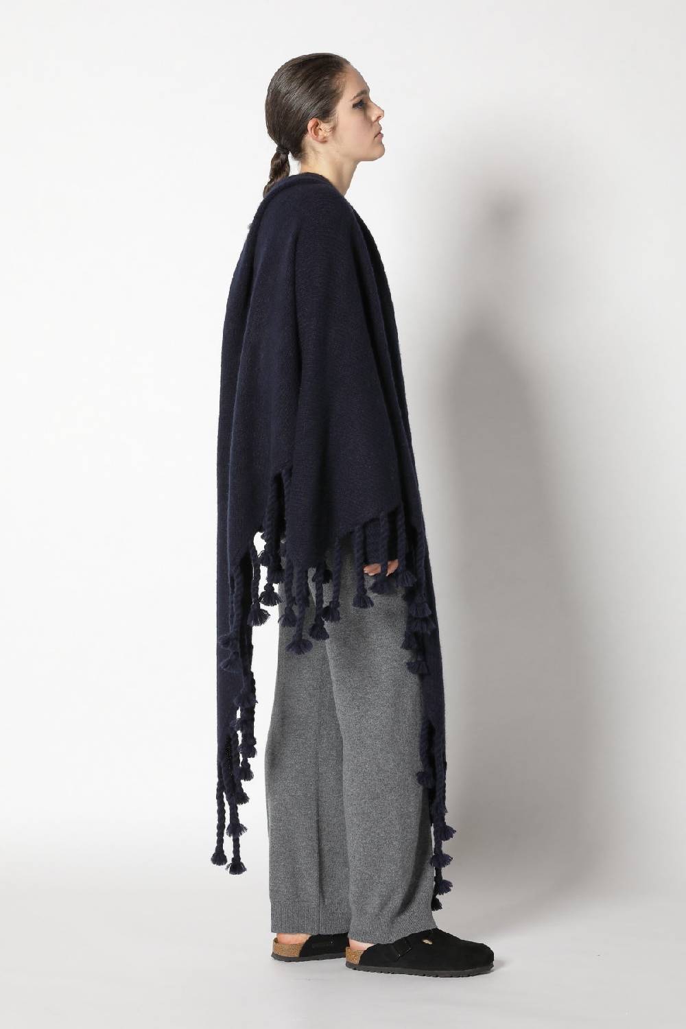 Sminfinity fluffy rib v neck + fluffy triangle + infinite palazzo pants Zeitbegrenzte Promotion