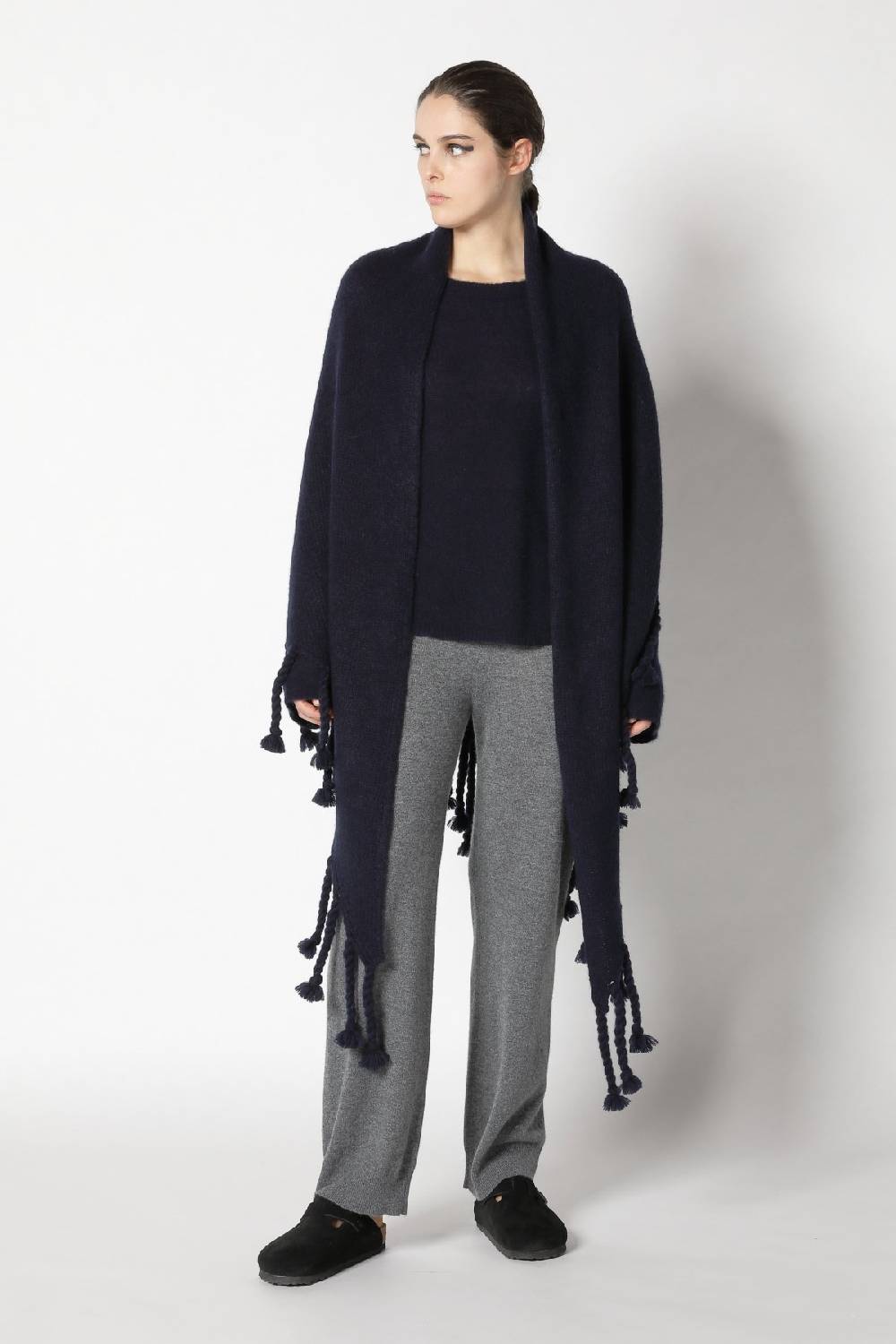 Sminfinity fluffy crewneck + fluffy triangle + silky suit pants Bis zu 65% Rabatt