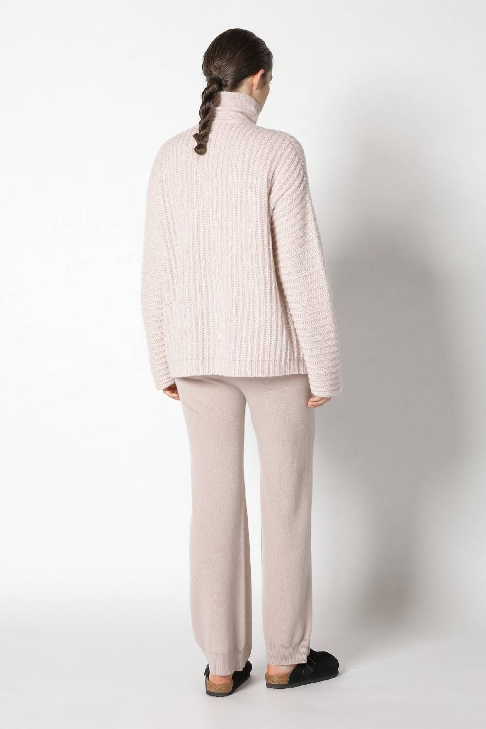 Sminfinity fluffy rib jacket + fluffy turtle top + infinite palazzo pants Discount Store für neue Produkte