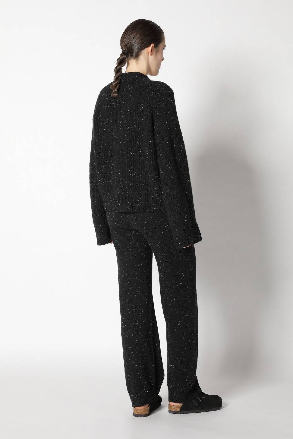 Sminfinity icon rib cardigan + infinite palazzo pants Im Verkauf
