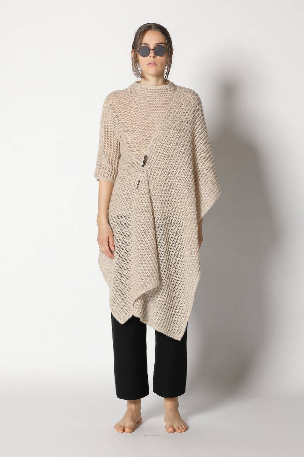 Sminfinity fluffy airy mockneck + fluffy airy plaid + garter cropped pants Fabrikpreis
