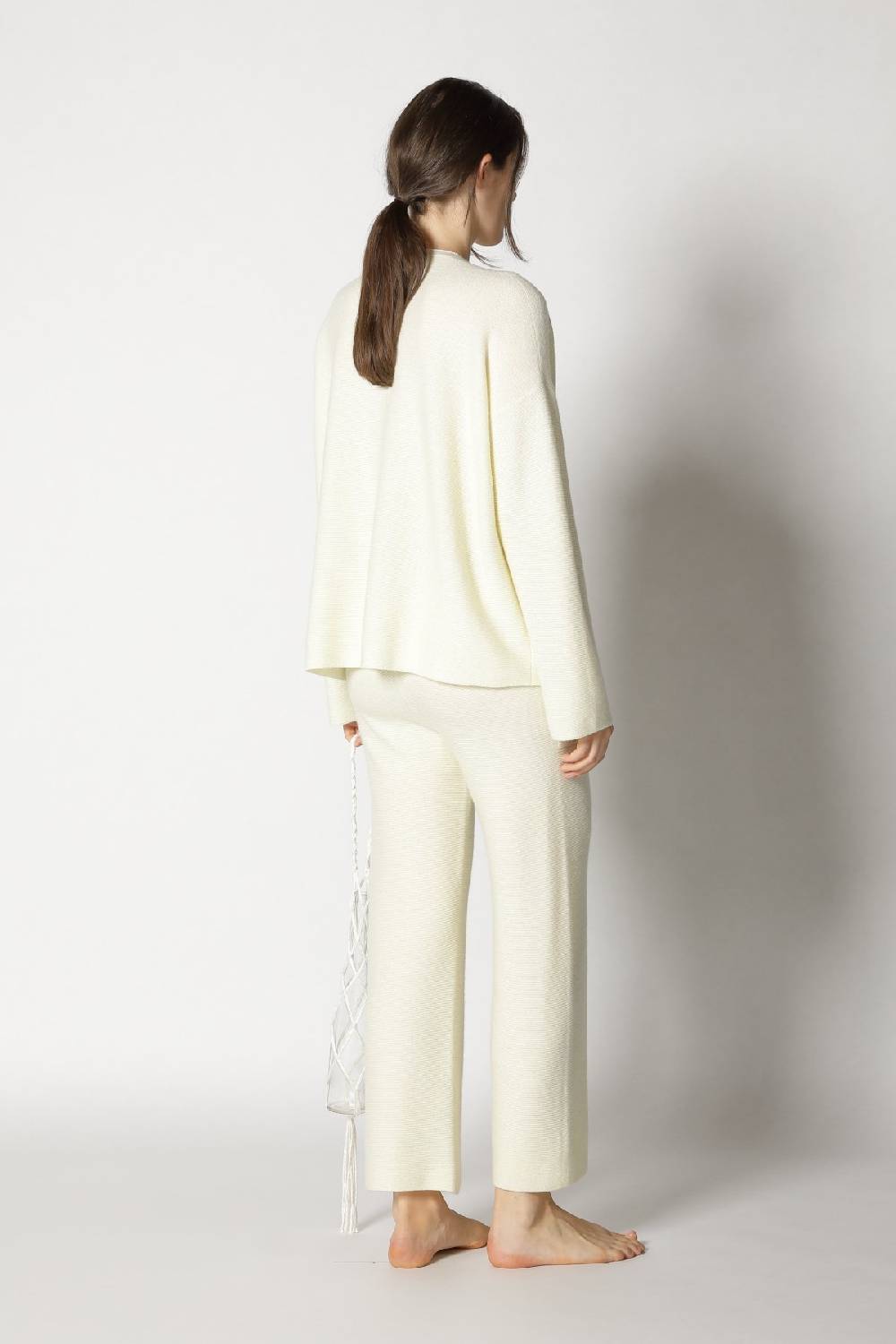 Sminfinity garter V neck + garter cropped pants Saisonschlussverkauf