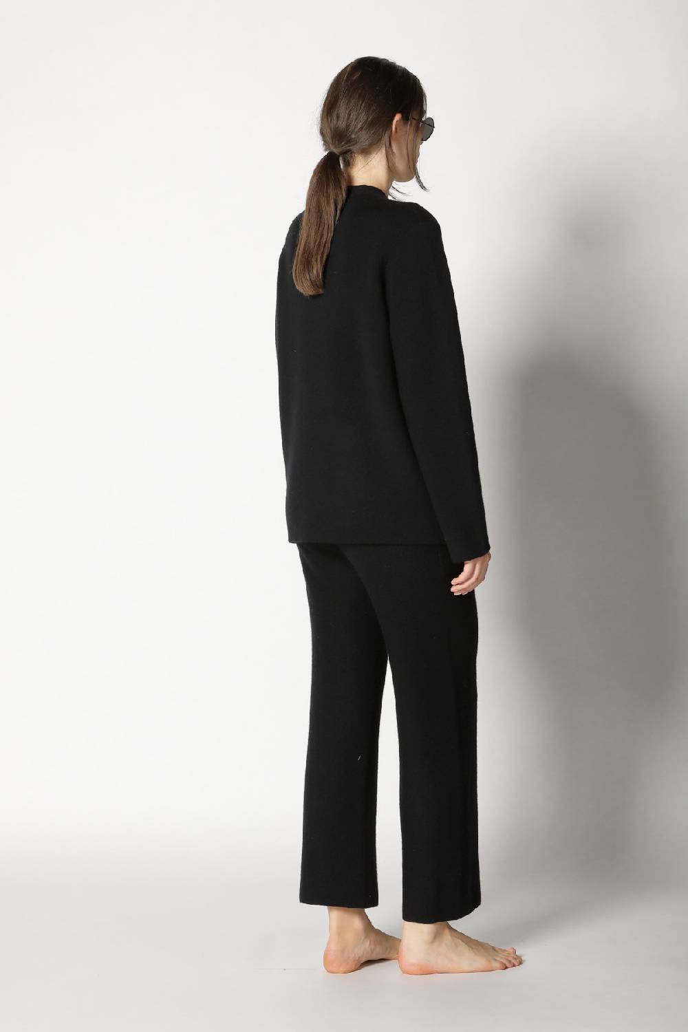 Sminfinity doubleface fieldjacket + garter cropped pants Große Rabatte