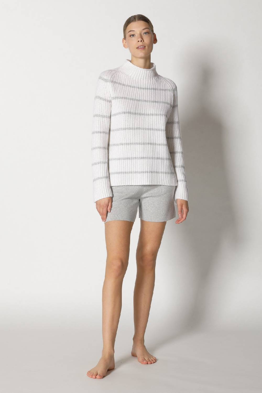 Sminfinity blurry rib stripe + comfy shorts Super Sparpreis