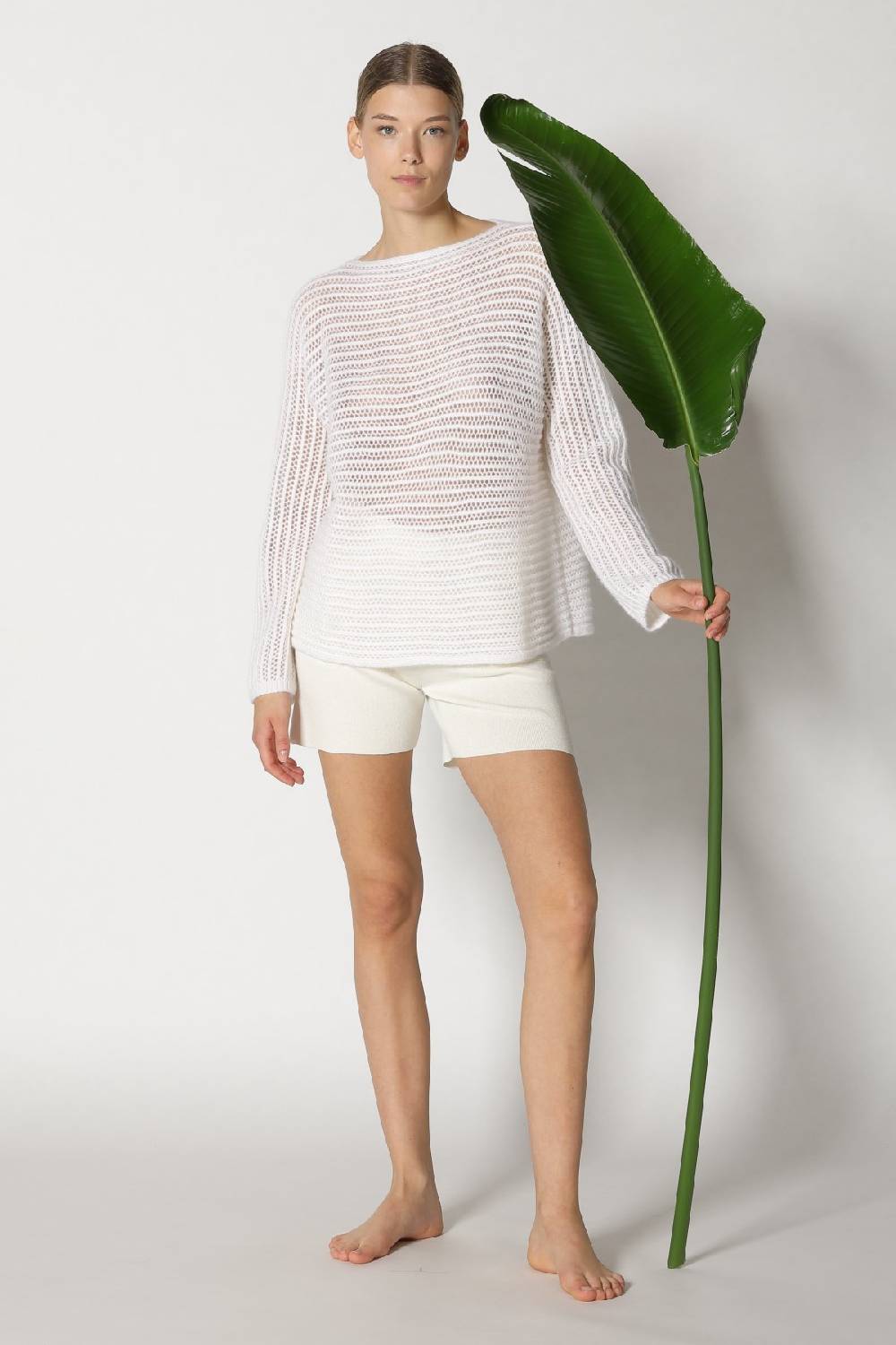 Sminfinity blurry airy boatneck Begrenzte Freigabe