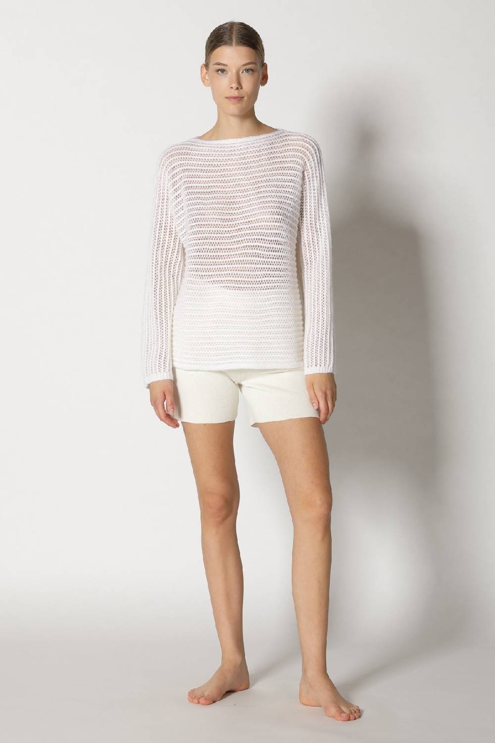 Sminfinity blurry airy boatneck Begrenzte Freigabe