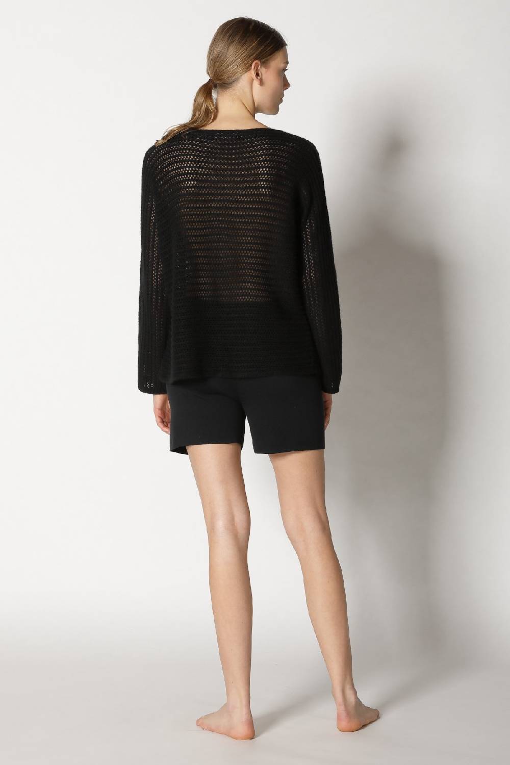 Sminfinity blurry airy boatneck + comfy shorts Neueste Stile