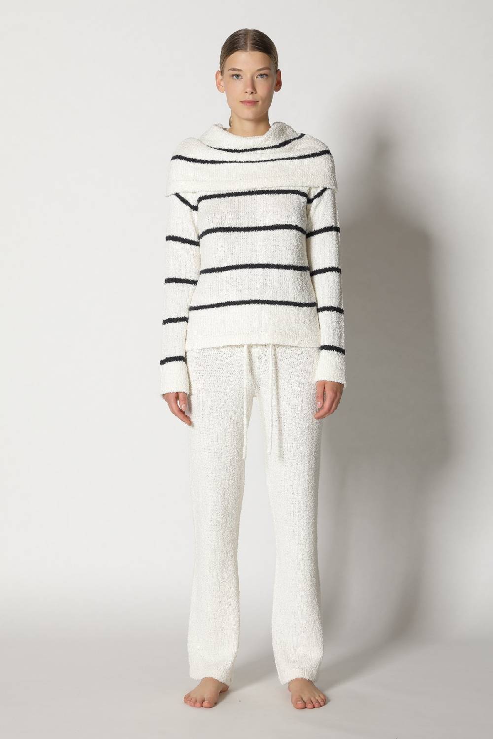 Sminfinity terry tropic stripe drape jumper + terry tropic pants Discount Store für neue Produkte