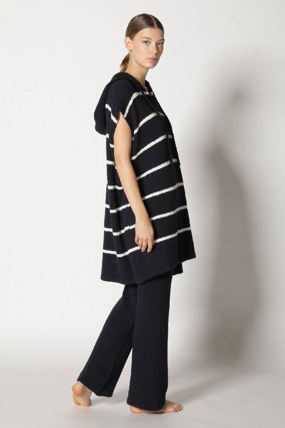 Sminfinity terry tropic stripe tunic hoody + terry tropic pants Riesige Rabatte