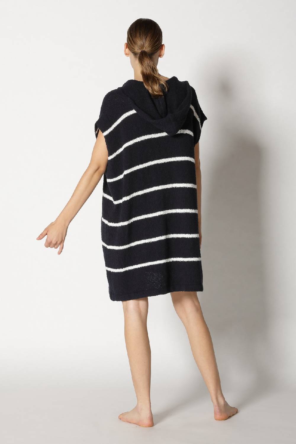 Sminfinity terry tropic stripe tunic hoody Fabrikladen