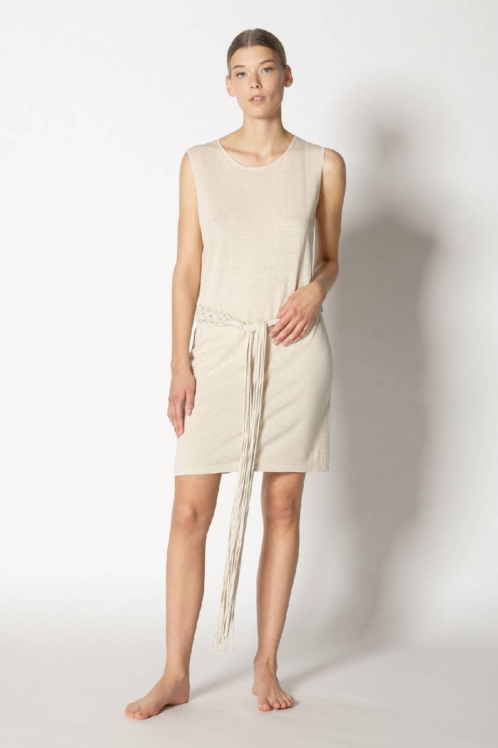 Sminfinity cool easy dress + hang loose knot belt Blitzverkäufe