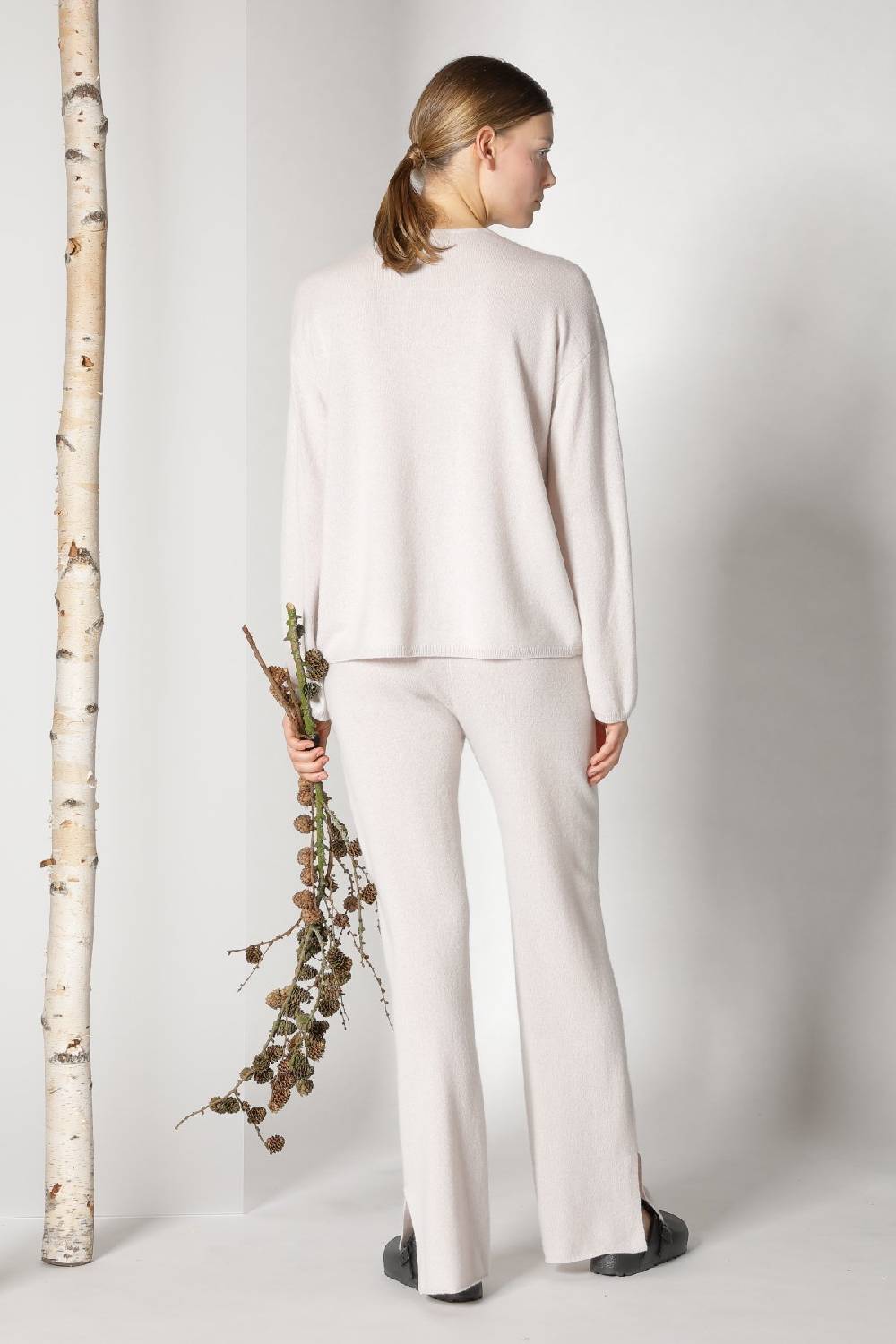 Sminfinity pure V jumper + pure slitted pants Flash Sale