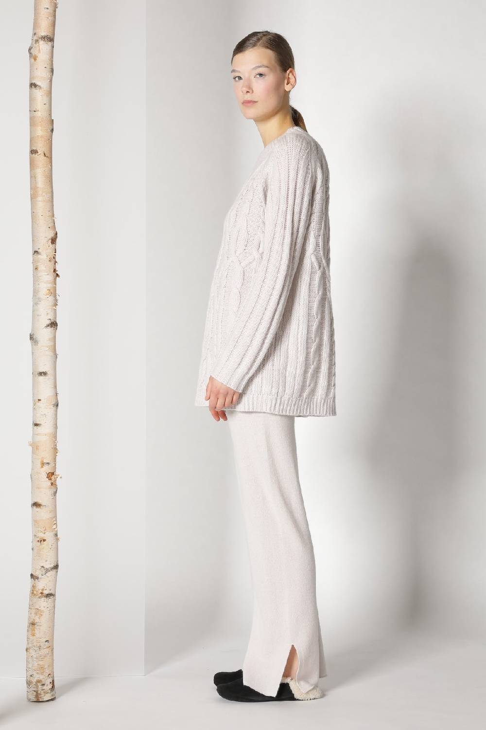 Sminfinity pure POETREE long cable jumper +  pure slitted pants Saisonschlussverkauf