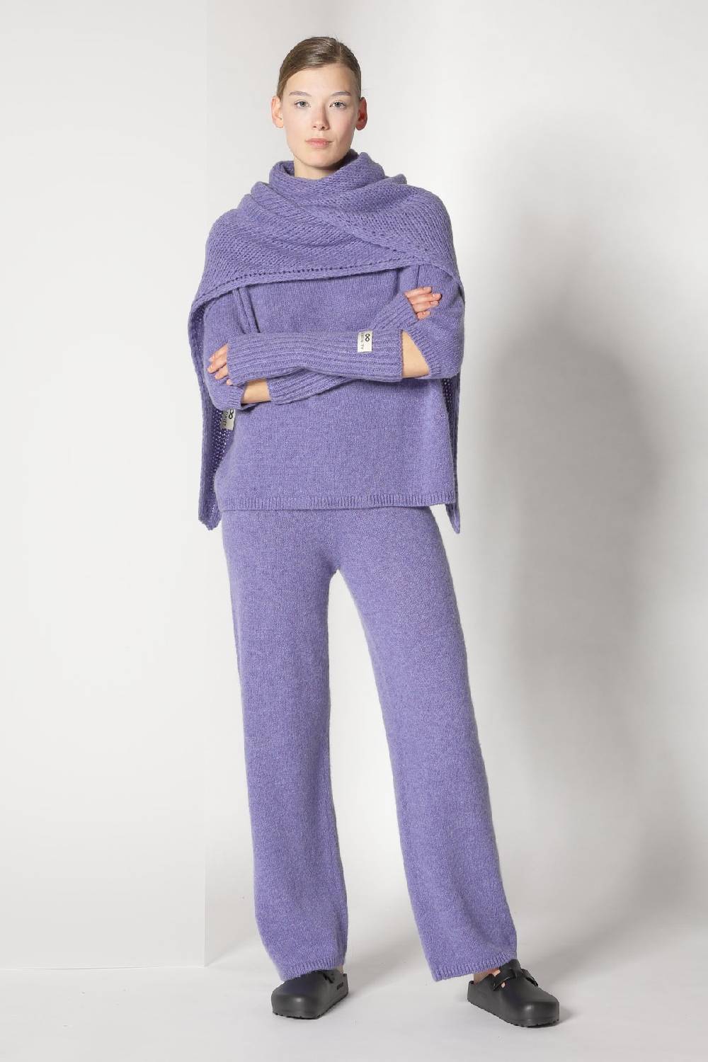 Sminfinity cosy cap + cosy triangle scarf + cosy gauntlets + cosy crew jumper + cosy palazzo pants Jubiläumsangebot
