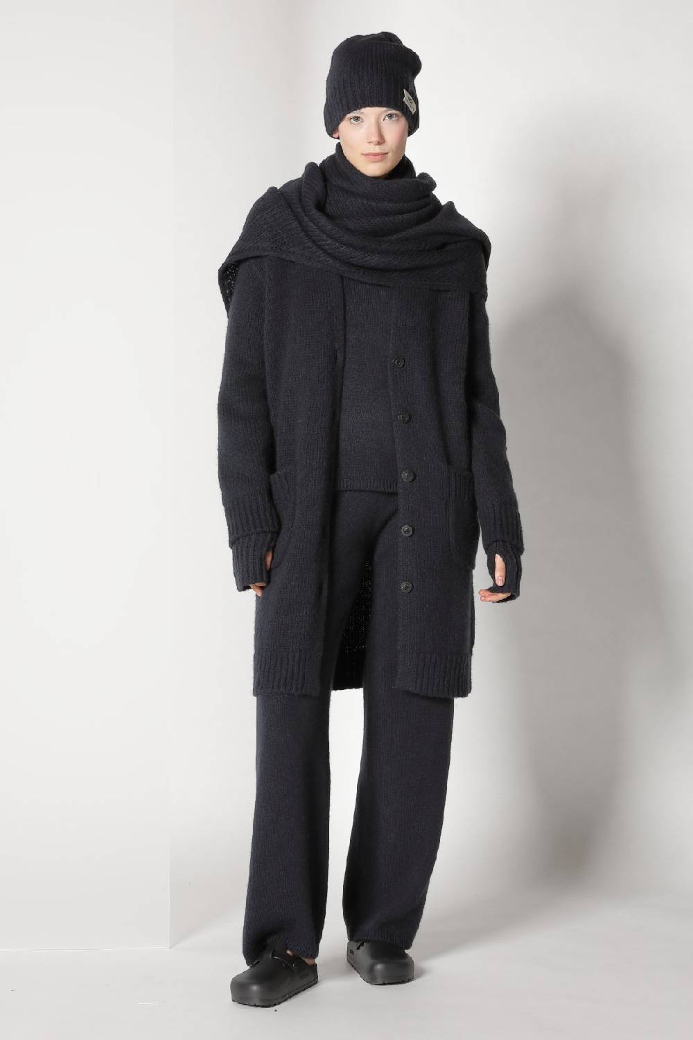 Sminfinity cosy long cardigan + cosy crew jumper + cosy palazzo pants Heißer Verkauf