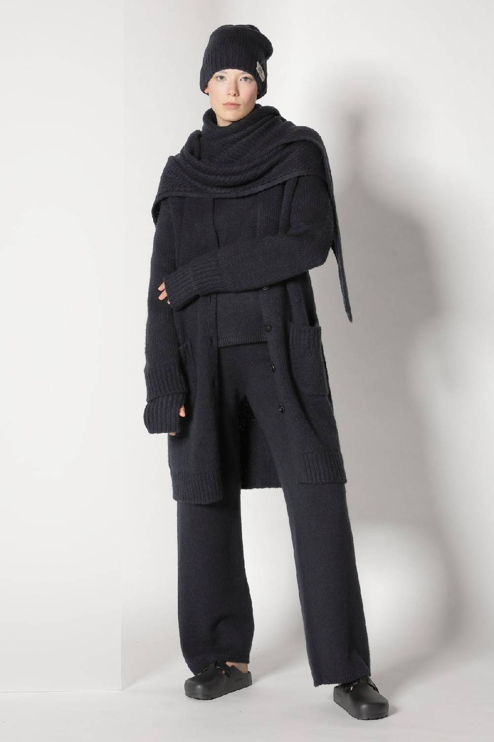 Sminfinity cosy long cardigan + cosy crew jumper + cosy palazzo pants Heißer Verkauf