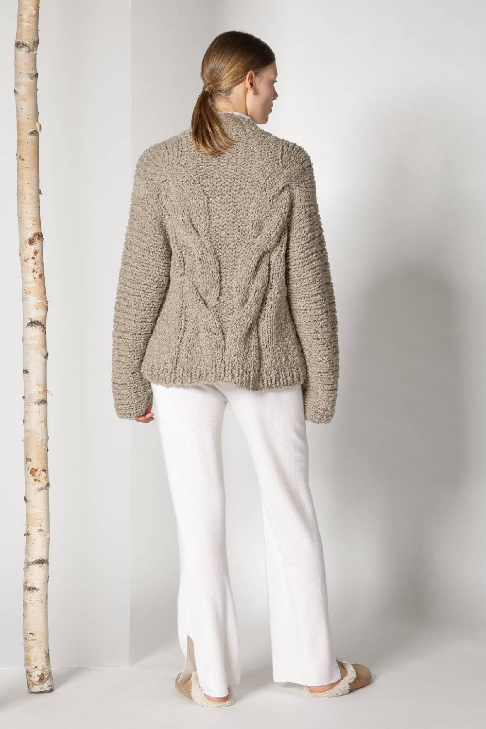 Sminfinity handknitted cable jacket Blitzangebot