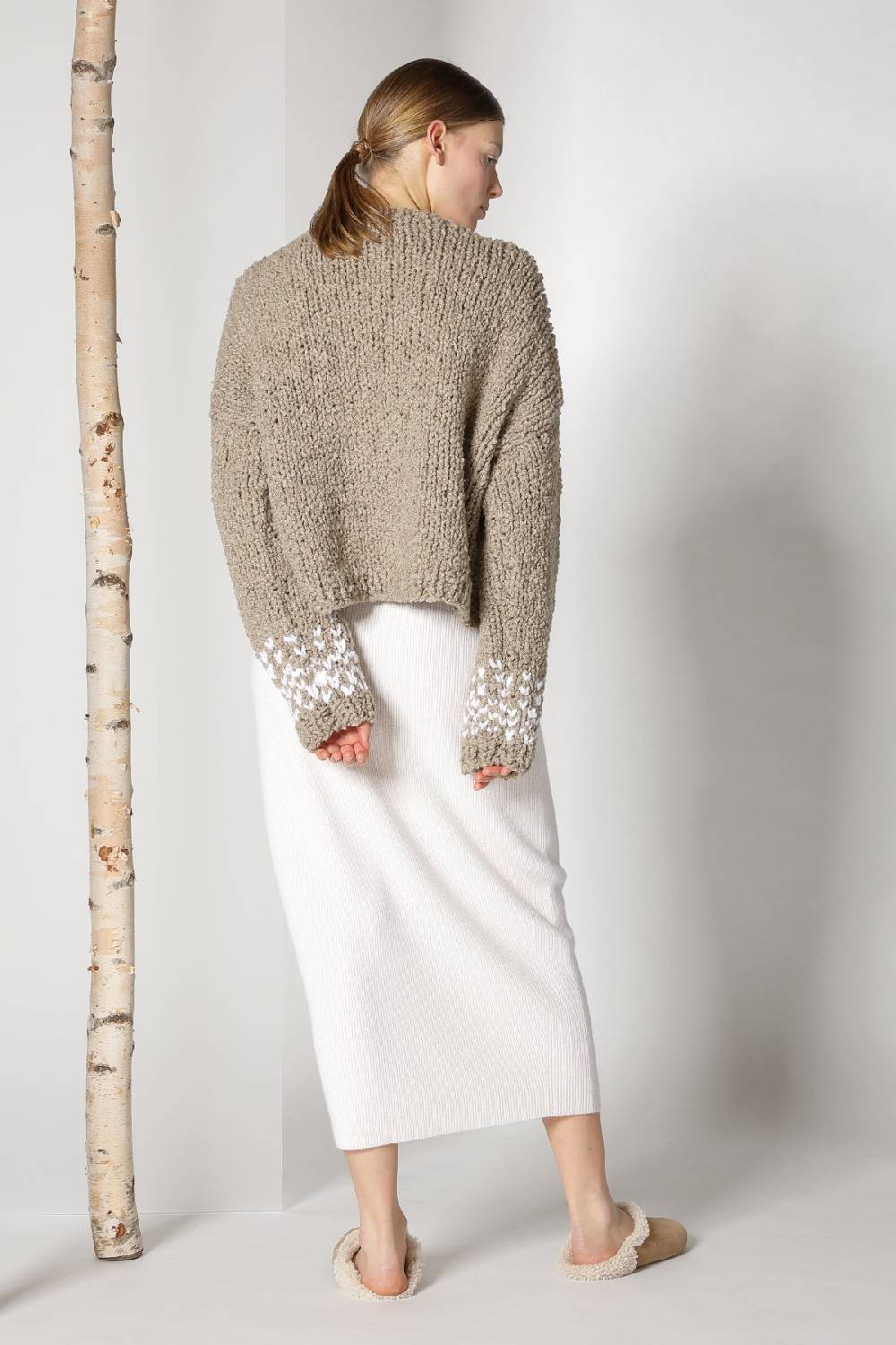 Sminfinity handknitted snowflake jumper Große Rabatte