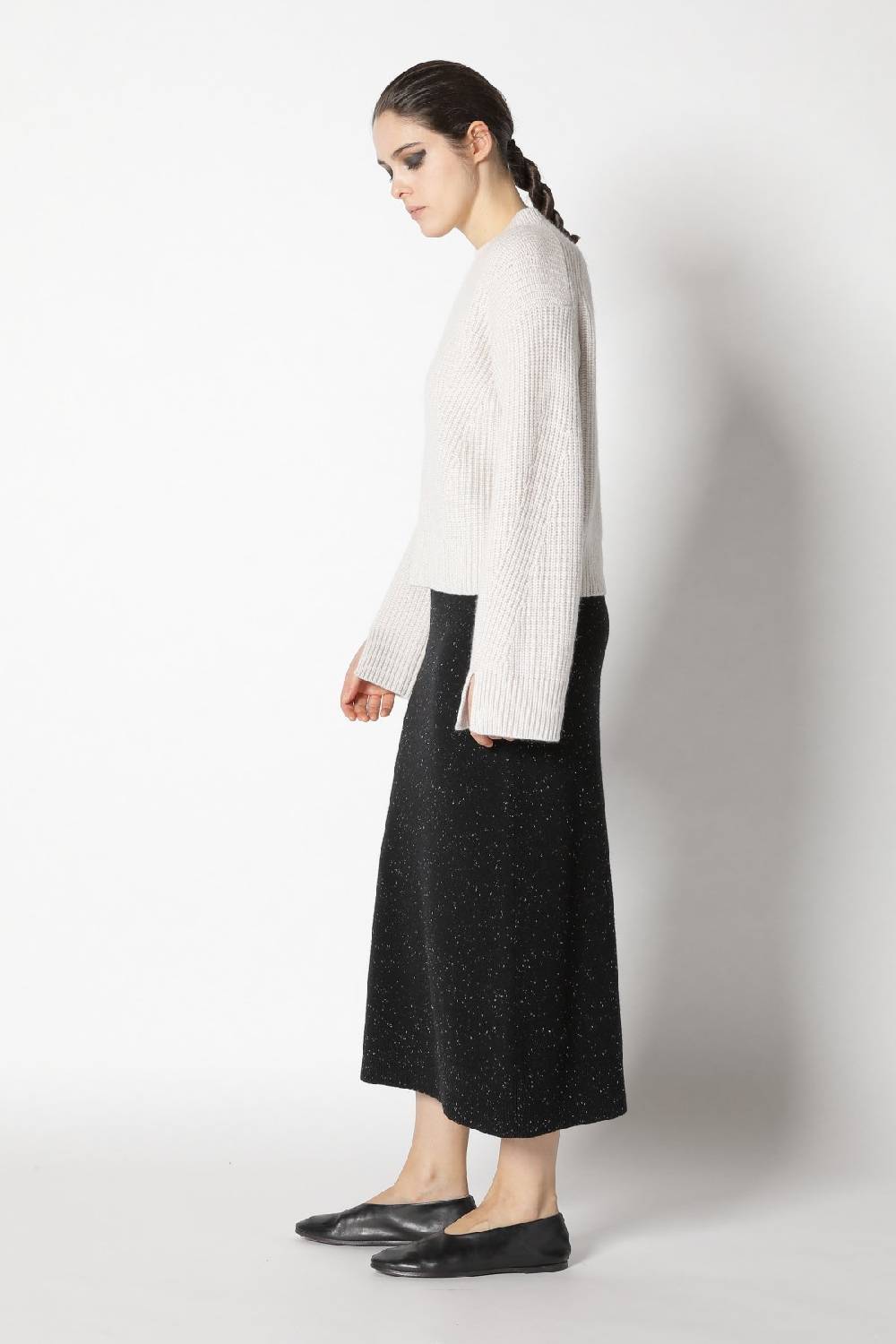 Sminfinity icon rib crewneck + pure A skirt Kauf eins, bekomm eins gratis