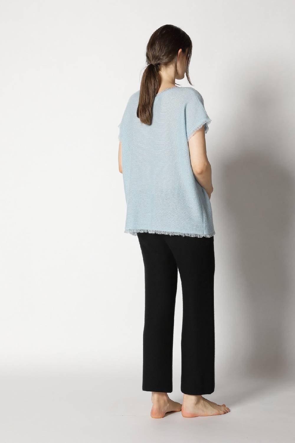 Sminfinity fluffy fringe top + garter cropped pants Letzte 3 Tage